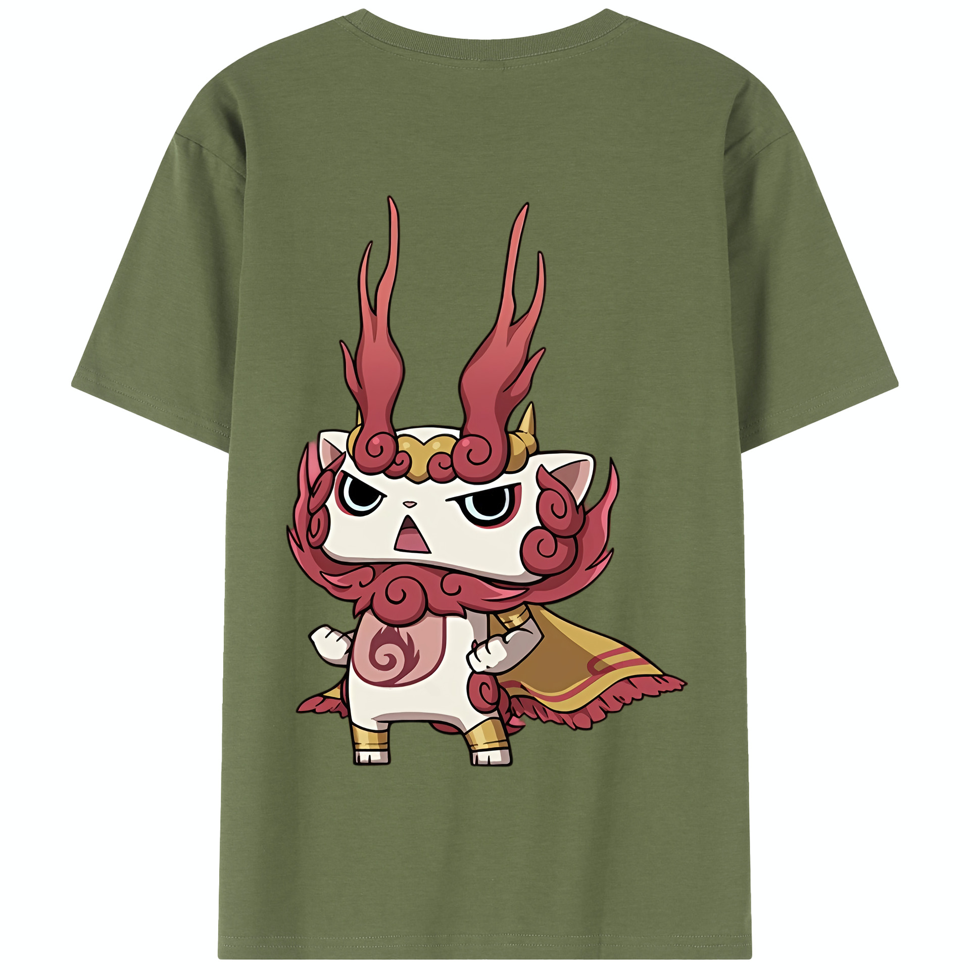 （画像用） 妖怪ウォッチ Yo-kai Watch 綿100％半袖Tシャツ（背面プリント）
